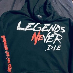 REVENGE Juice WRLD Legends never die hoody Size XL